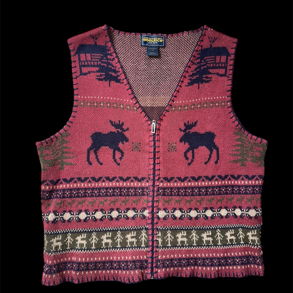 Woolrich sweater vest